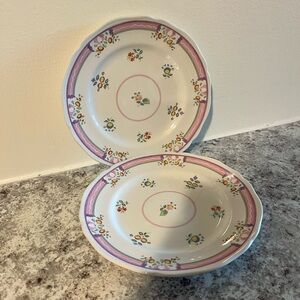 Laura Ashley Vintage Floral Plates